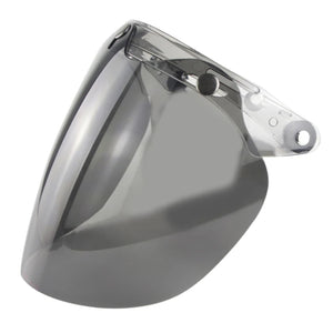 Visière Bulle Anti-UV Anti-Buée pour Casque Jet - Fixation 3 Boutons - vue 7