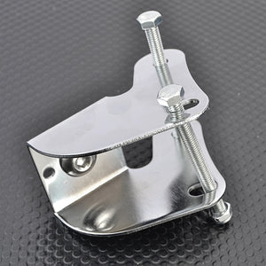 Support inférieur de phare chromé pour Harley - vue 3
