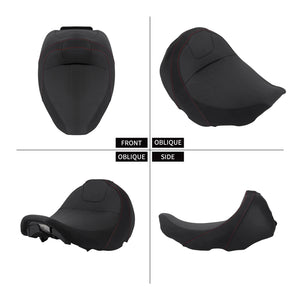 Selle solo conducteur noire pour Harley-Davidson Touring CVO - vue 4