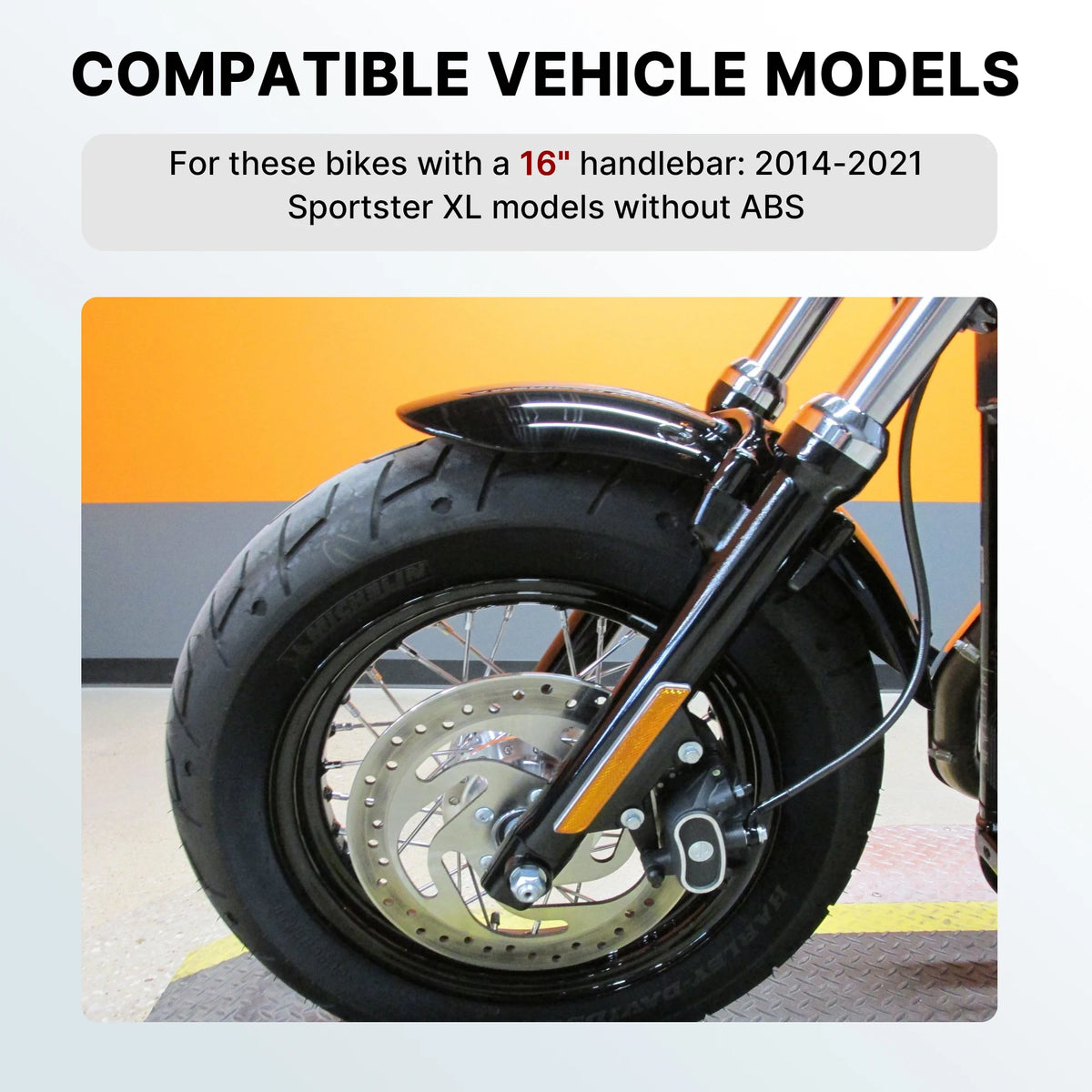 Kit de Câbles Rallongés pour Guidon - Harley-Davidson Sportster XL 2014-2021 (Sans ABS) – photo 2/8