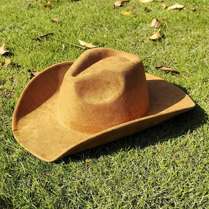 Chapeau cowboy en suédine - vue 5