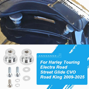 Molettes de fixation de selle pour Harley Touring - vue 6