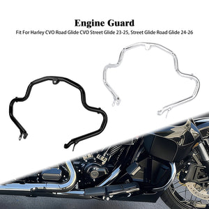 Sabot moteur noir pour Harley-Davidson Touring - vue 1