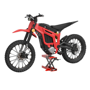 Cric de moto à hauteur réglable 95-350mm, capacité 500 kg, avec béquille centrale – photo 8/8