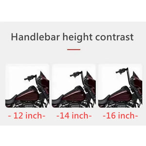 Guidon ape hanger 38 mm pour Harley Street Glide - vue 4