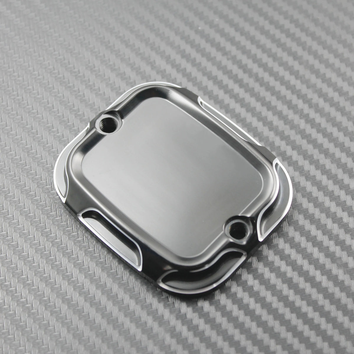 Couvercle de maître-cylindre avant pour Harley Dyna Softail Touring - vue 2