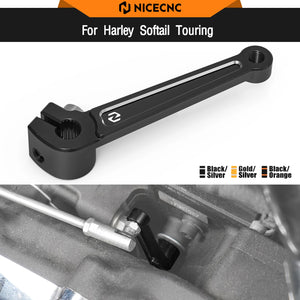 Levier de Sélecteur Interne (Inner Shifter Shaft) Aluminium - Harley-Davidson Fat Boy, Heritage Classic, Street Glide, Road King, Deluxe – photo 1/9