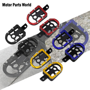 Marchepieds/repose-pieds passager arrière pour Harley-Davidson Sportster, Touring, Road Glide, Dyna et Softail FL – photo 1/12