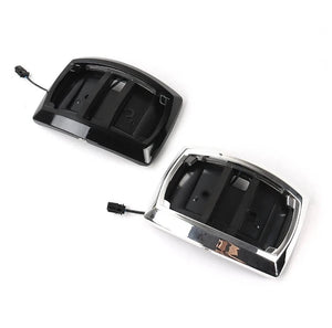 Support de plaque galbé avec LED pour moto Harley-Davidson Road Glide - vue 6