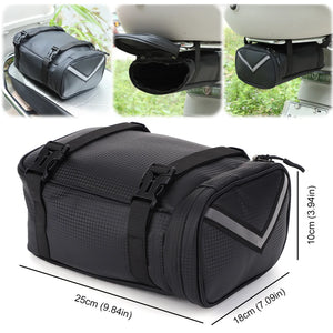 Sacoche arrière noire pour porte-bagages - vue 8