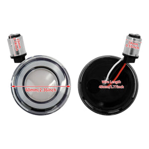 Inserts de clignotants LED 1157 pour Harley Touring Softail - vue 6