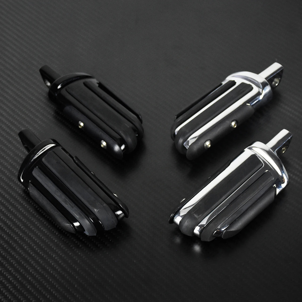 Repose-pieds autoroutiers universels 10mm à embase mâle pour Harley-Davidson – photo 2/8