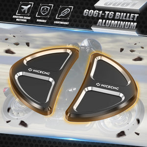 Caches de Trou de Rétroviseur de Carénage (Paire) Aluminium - Harley-Davidson Street Glide 2014-2023 – photo 6/9