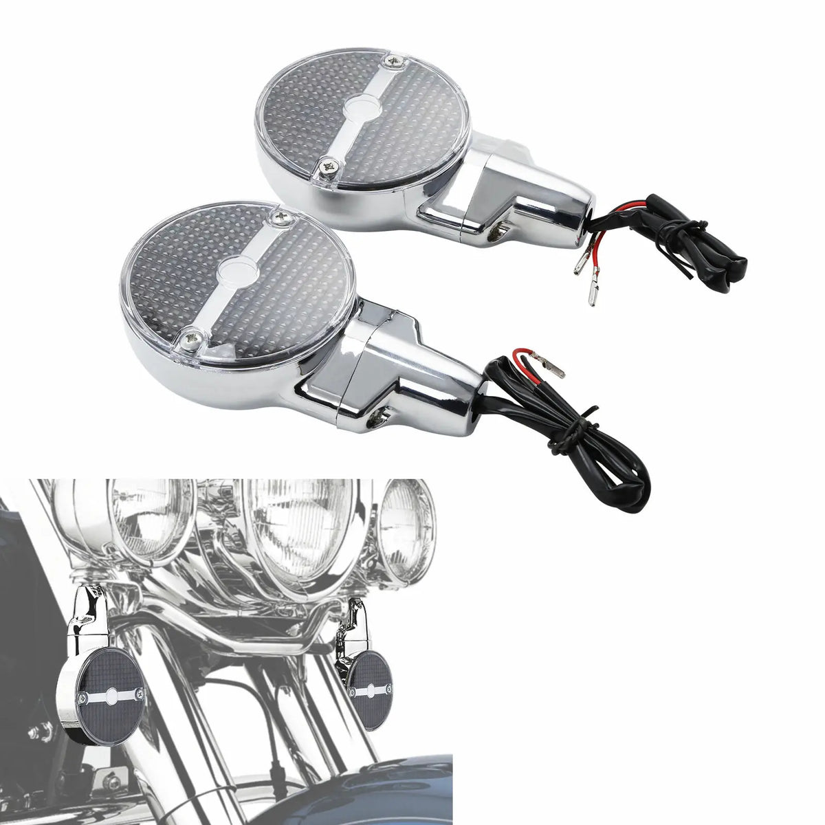 Clignotants arrière LED pour Harley Heritage Touring - vue 2