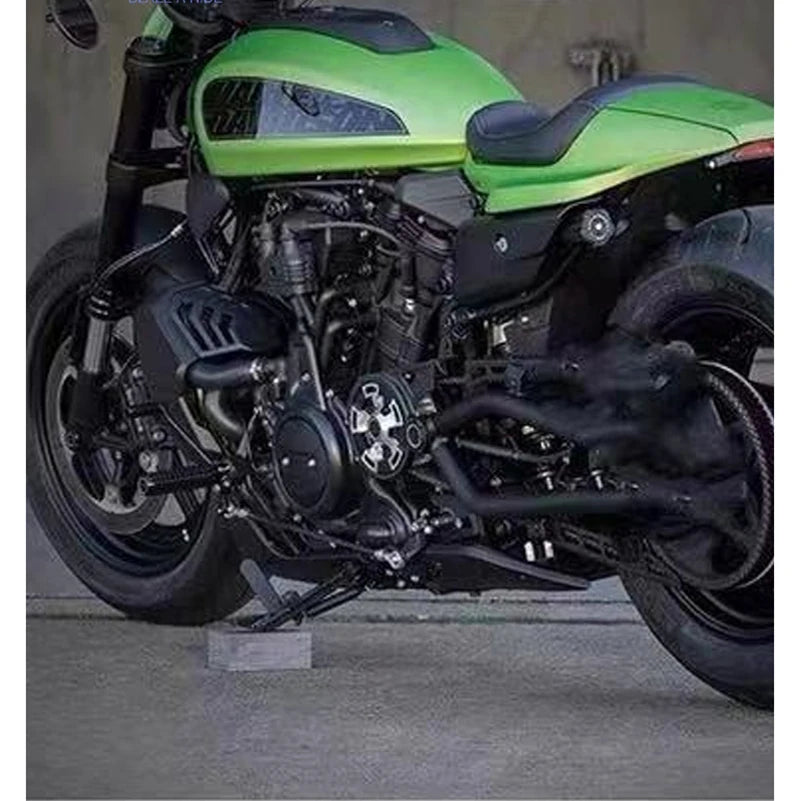 Cache de poulie pour Harley Sportster S - vue 2