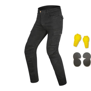 Pantalon moto homme anti-chute façon jean - vue 8