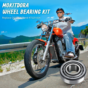 Kit de roulement de roue avant pour Harley-Davidson Sportster, FXR, Low Rider, Sport Glide 1977-1999 (sans ABS) – photo 2/6