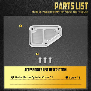 Cache maître-cylindre de frein avant pour Harley-Davidson Touring Street Glide, Road Glide, CVO 2023.5-2025 – photo 5/8