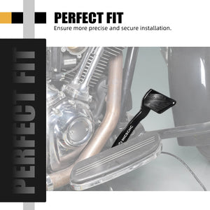 Kit d'Extension de Béquille Latérale Chromée - Harley-Davidson Dyna Fat Bob, Low Rider 1993-2017 – photo 3/8
