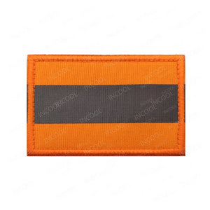 Bande chevron réfléchissante velcro pour blouson de moto - vue 19