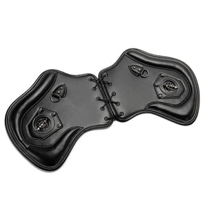 Protège-jambe cuir universel anti-brûlure pour échappement - Harley-Davidson Sportster et autres – photo 6/9