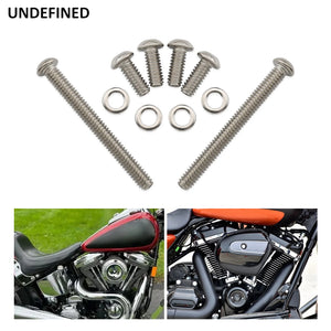 Kit de vis moteur inox pour Harley Softail Evolution - vue 4