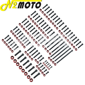 Kit de boulons et caches colorés pour moteur Harley M8 - vue 7