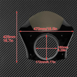 Carénage Phare Gauntlet avec Fixation Trigger Lock 39/49mm - Harley-Davidson Sportster XL – photo 4/8