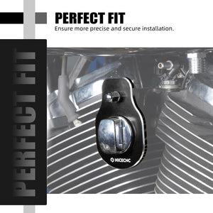 Support de Déport du Contacteur d'Allumage CNC pour Harley Street Glide, Road King, Electra Glide – photo 3/10