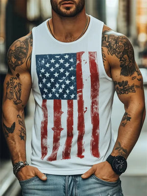 Débardeur homme aigle USA 250 ans - vue 18