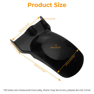 Garde-boue arrière noir vif pour Harley Softail Breakout - vue 2