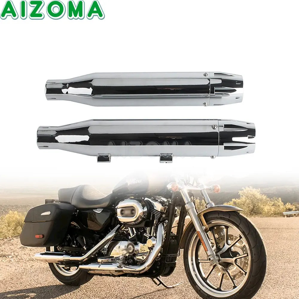 Embout / sortie d'échappement pour Harley-Davidson Sportster XL1200T Custom XL1200C Seventy-Two XL1200V Forty-Eight XL1200X 2014-16 – photo 2/6