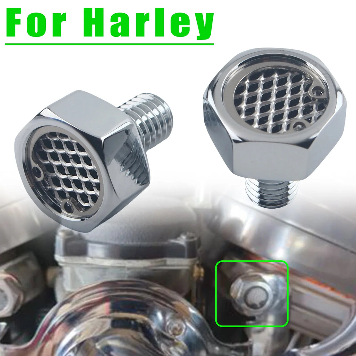 Vis de reniflard pour Harley Twin Cam - vue 2