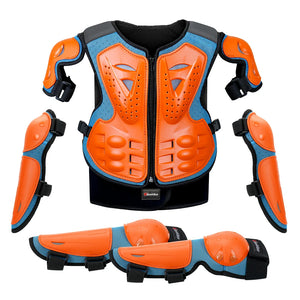 Ensemble armure de protection moto pour enfant - vue - vue 24