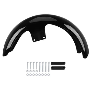 Garde-boue avant noir brillant 21 pouces pour moto Harley-Davidson Touring - vue 7
