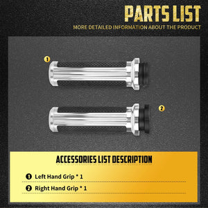 Poignées de Guidon 25mm avec Commande d'Accélérateur Électronique - Harley-Davidson Touring, Softail 2008-2025 – photo 6/9