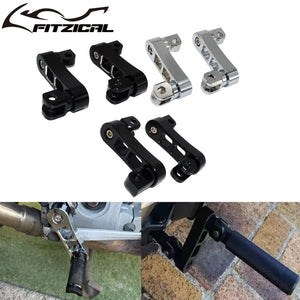 Kit de fixation repose-pieds passager 360° highway pour Harley-Davidson Touring, Softail – photo 1/6