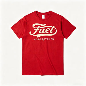 T-shirt Coton Imprimé Étiquette Essence Moto - vue 7