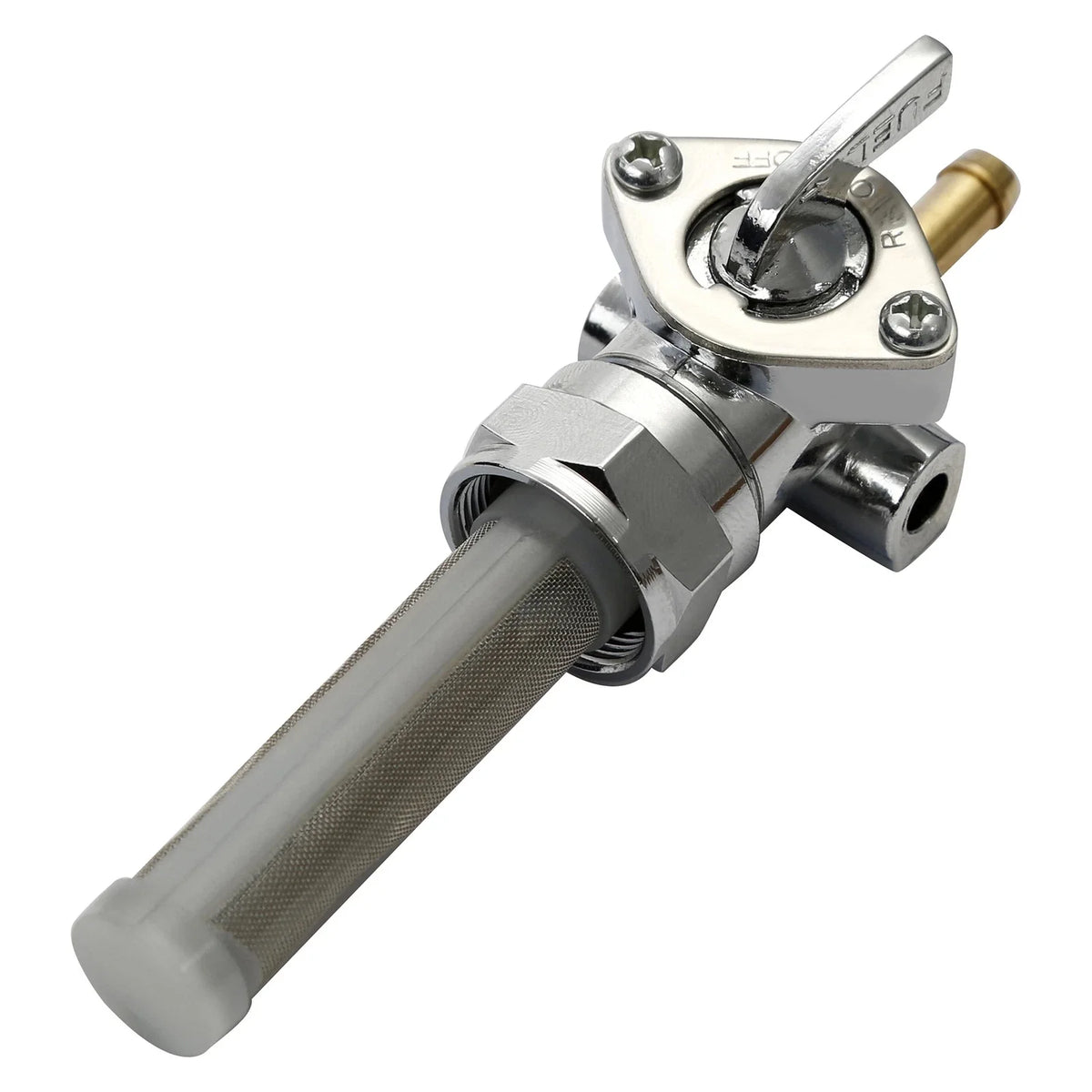 Robinet d'essence 22mm pour Harley-Davidson Sportster, Big Twin et Custom (1975 et plus)