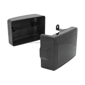 Caches latéraux de batterie pour Harley Dyna - vue 4