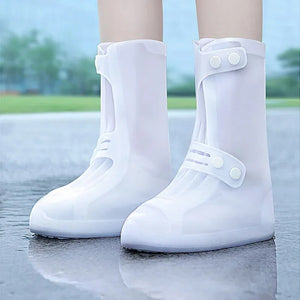 Couvre-bottes de pluie antidérapants avec pochette de rangement - vue 5