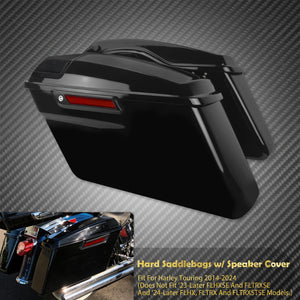Sacoches Rigides Étanches avec ou sans Couvercles Haut-Parleurs - Harley-Davidson Touring 2014-2024 – photo 10/10