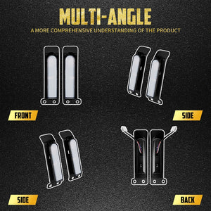 Feu LED latéral de sacoche clignotant/stop - Harley Touring Road King, Ultra Limited FLHR 2014 et + – photo 2/10