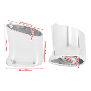 Kit de supports de clignotants arrière en acier pour Harley-Davidson Sportster - vue 6