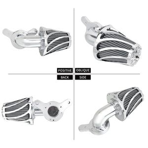 Filtre à air CNC en aluminium pour moteur Harley-Davidson - vue 3