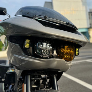 Kit Support de Phares Additionnels + Faisceau Électrique pour Feux LED - Harley-Davidson Road Glide 121 CVO/ST, 117 – photo 2/7