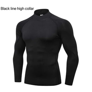 Haut thermique manches longues fin homme - T-shirt moulant séchage rapide - vue 5