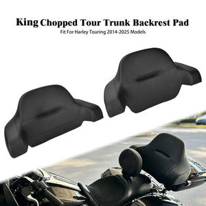 Coussin de dossier noir pour top case de Harley-Davidson Touring - vue 1