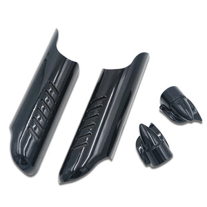 Caches de Bas de Fourche Chromés pour Harley Touring 2000-2013 – photo 6/6