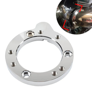 Plaque adaptatrice de filtre à air pour Harley carburateur - vue 1
